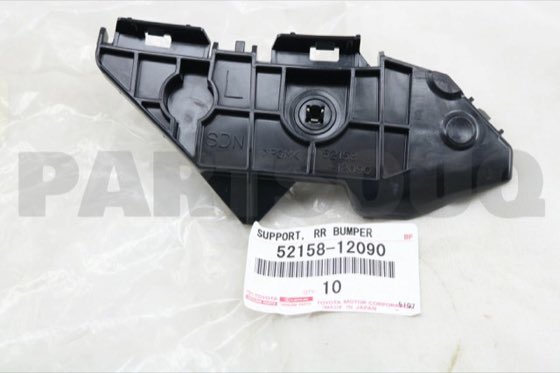 Braket tampon Corolla 07-13 arka sol orta