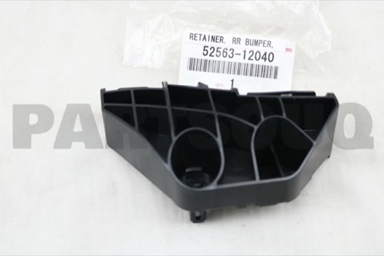 Braket tampon Corolla 07-09 arka sol stop altı