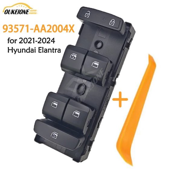 Cam düğmesi ön sol Elantra 2021