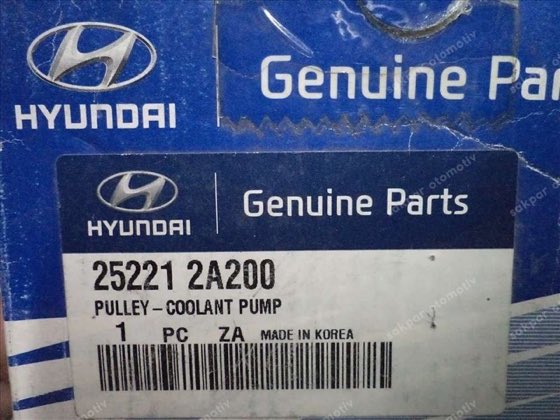 Devirdaim kasnağı Accent Era yeni model / Rio yeni model / i30 / i30 13 / i20 / i20 12- / Ceed / Accent Blue / Elantra dizel