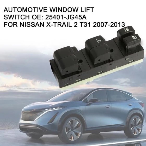 Düğme cam açma X-Trail 07-13 ön sol