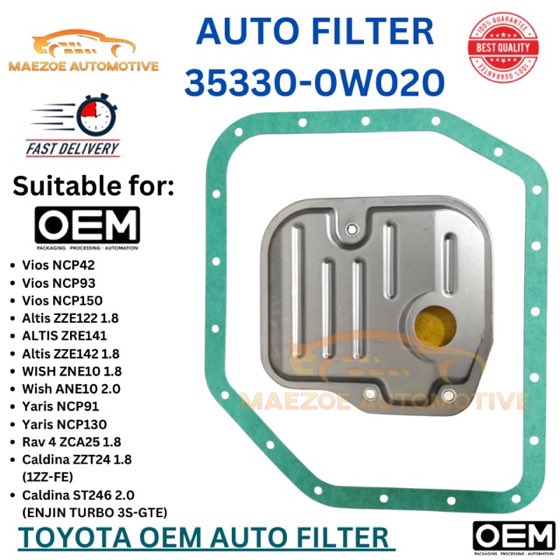 Filtre yağ şanzıman Corolla 07-13 / Yaris 07-13