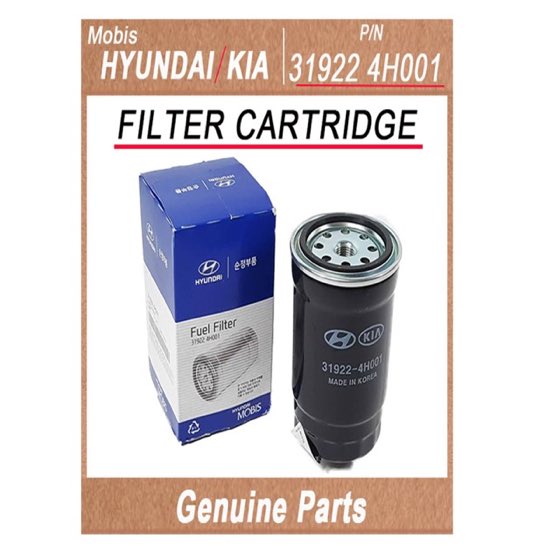 Mazot filtresi Ceed / Rio 12- / Cerato 07- / Accent Blue / Elantra 14- / i10 / i20 / i30 / Porter / H-1 / S