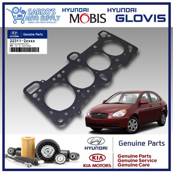 Silindir kapak contası Hyundai Accent Era 1.4 06-11 / Getz 1.4 02- / Kia Rio 1.4 06-11