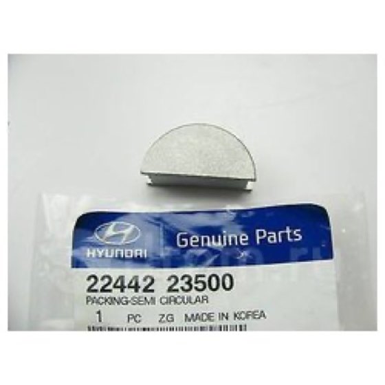 Yarım ay conta Hyundai Accent Milenyum Accent Admire Accent Era Elantra Getz Matrix Santa Fe Tucson H-1 Starex H100 MIN. H100 kamyonet Bongo